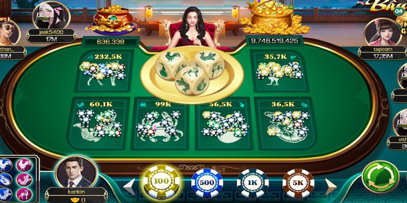 Tìm hiểu về trò chơi game bầu cua tôm cá I9bet online